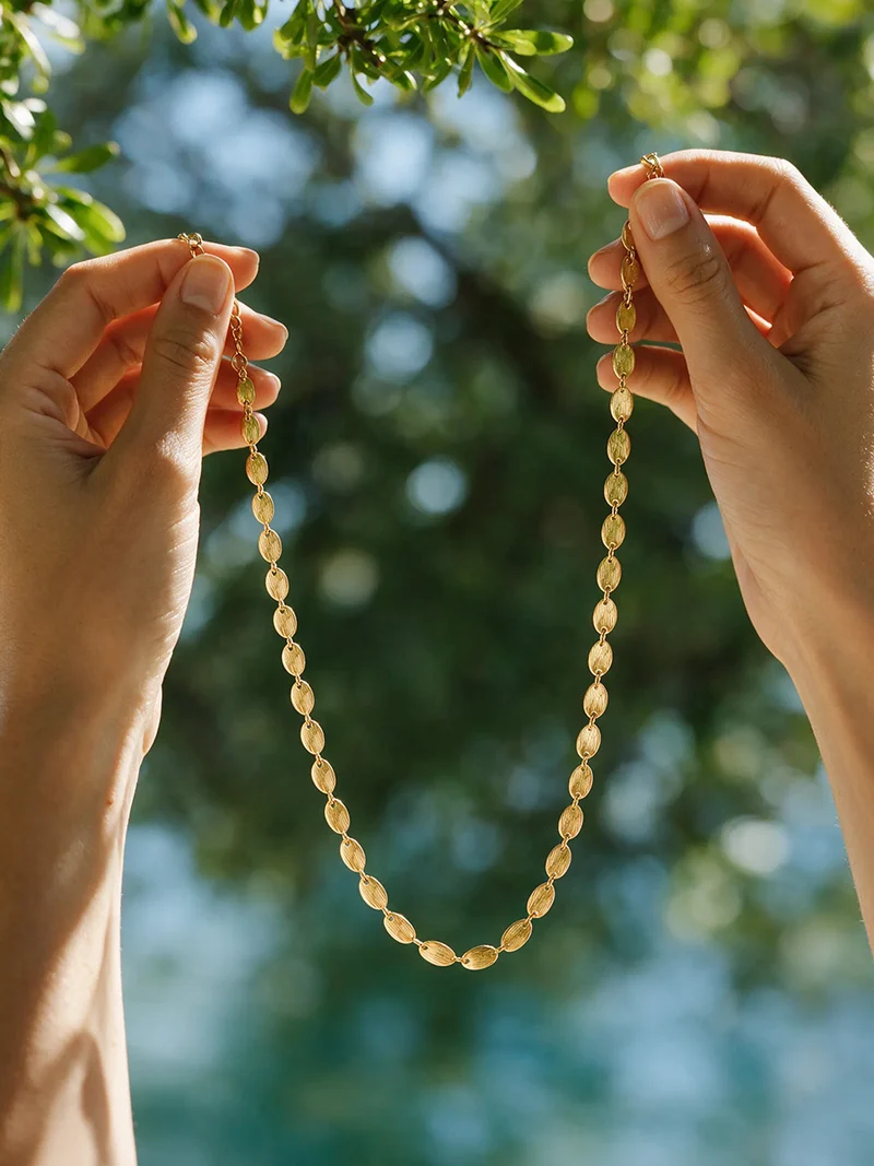 Retro Oval Kette