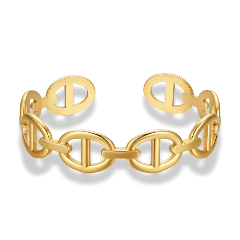 Elegance Deluxe Armreif 18K Vergoldet