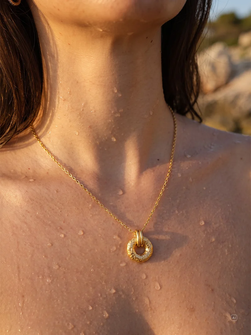 Hammered Texture Kette