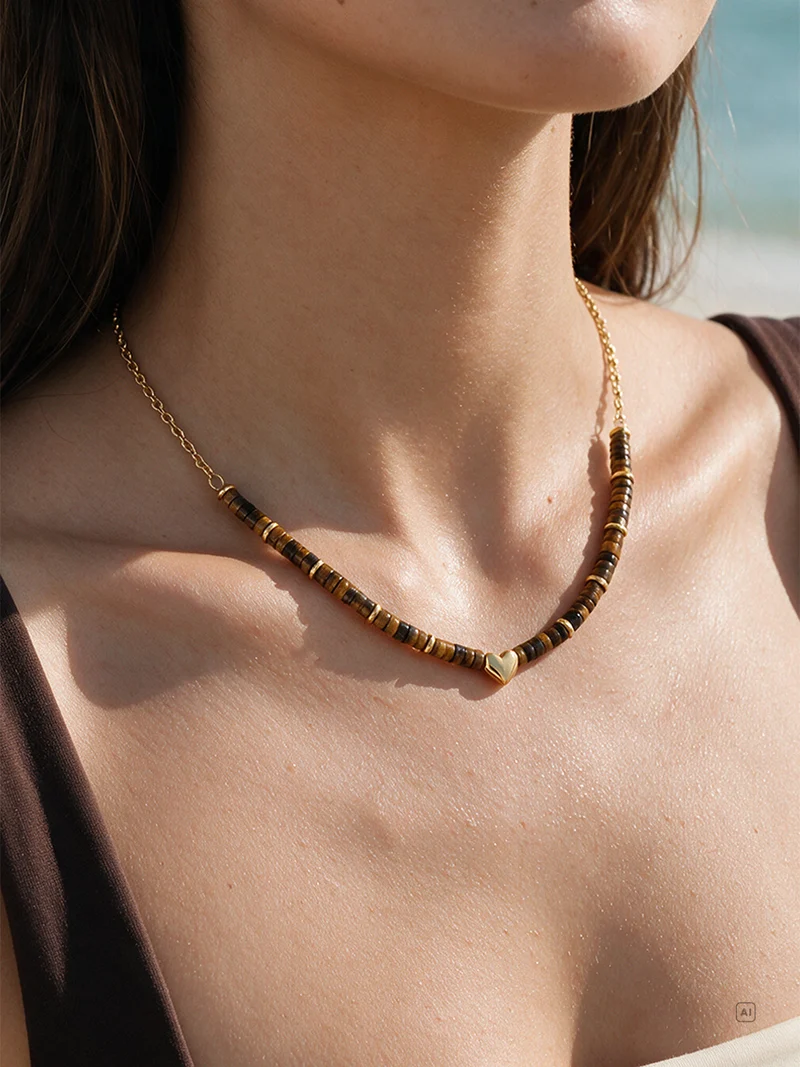Timeless Love Tiger's Eye Kette