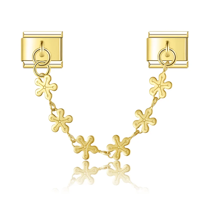 Schneeflocken Charm-Kette