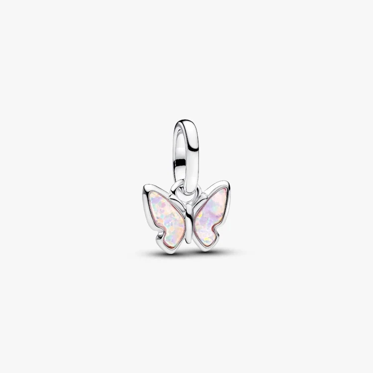 ME Pink Butterfly Mini Dangle Charms