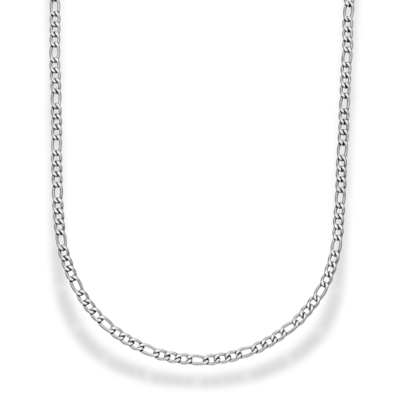 Classic Figaro Kette 14K Vergoldet