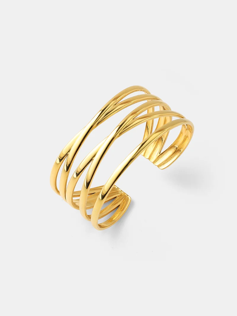 Airy Interwoven Armcuff