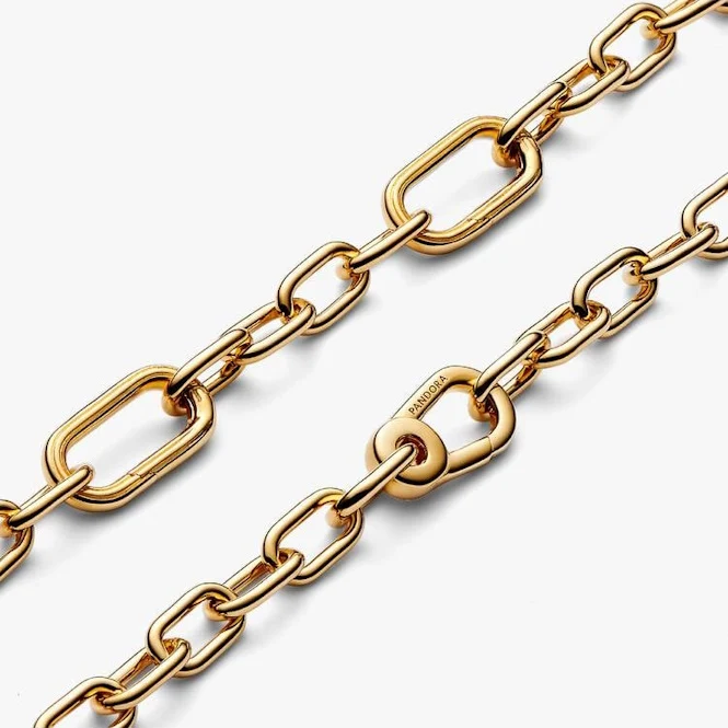 ME Gold Small-Link Chain Bracelet, 16cm