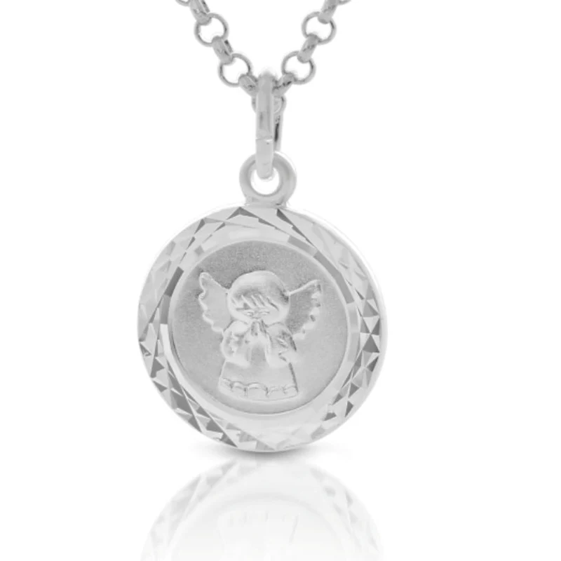 Taufkette Engelchen 925 Silber Kette Geburt Taufe Kommunion