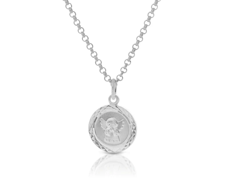 Taufkette Engelchen 925 Silber Kette Geburt Taufe Kommunion
