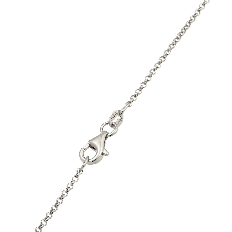 Halskette Herz | Mit Kristallen von Swarovski® (Weiß)