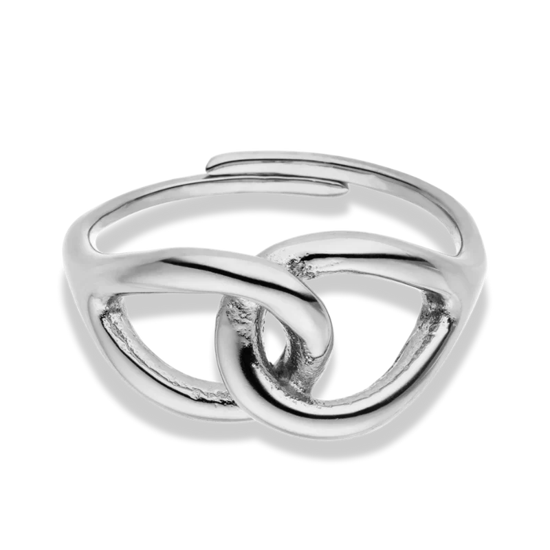 Sweet Paradise Infinity Ring 14K Vergoldet
