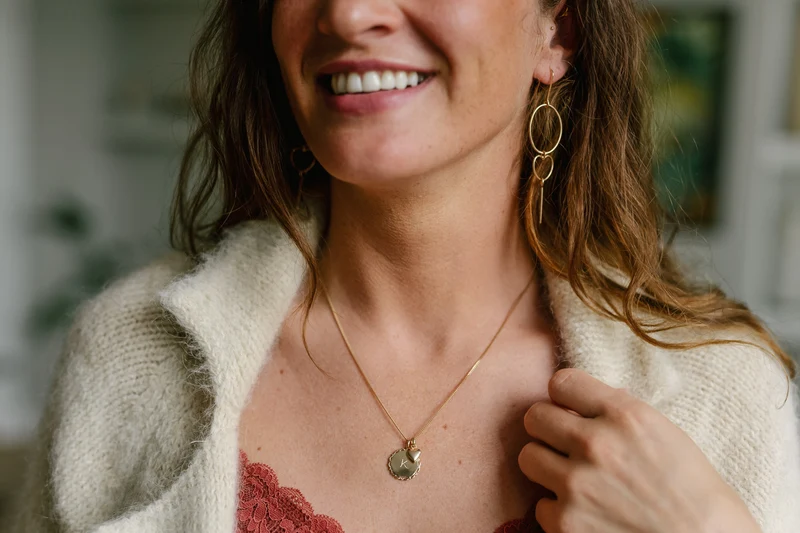MAMALOVES Signature Oorbellen - Zilver - Gepersonaliseerde Sieraden