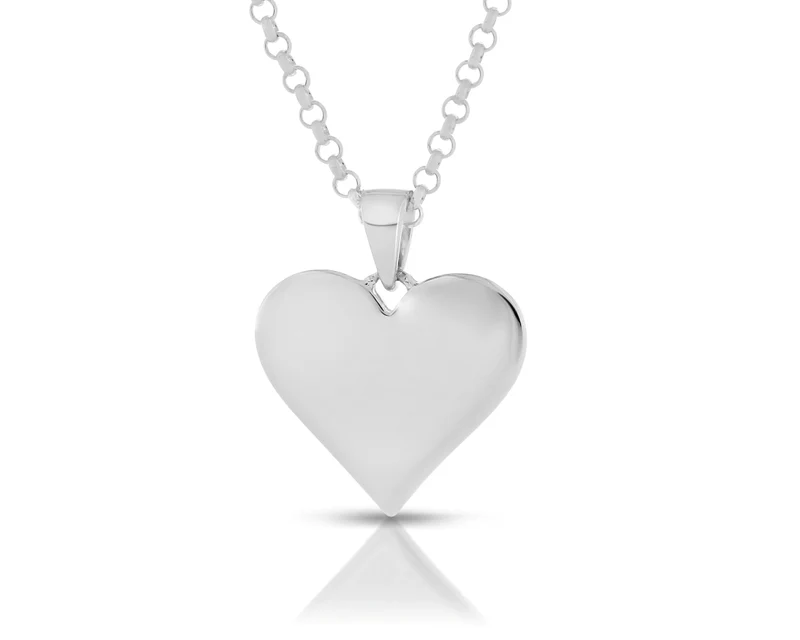 Herzkette 925 Silber Damen- Kinder- Schmuckset
