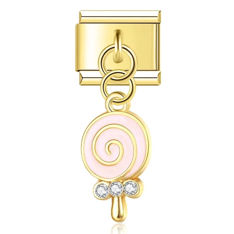 Anhänger rosa Lolli