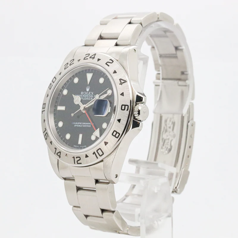 Rolex Explorer II 16570 Edelstahl Black Dial 1998
