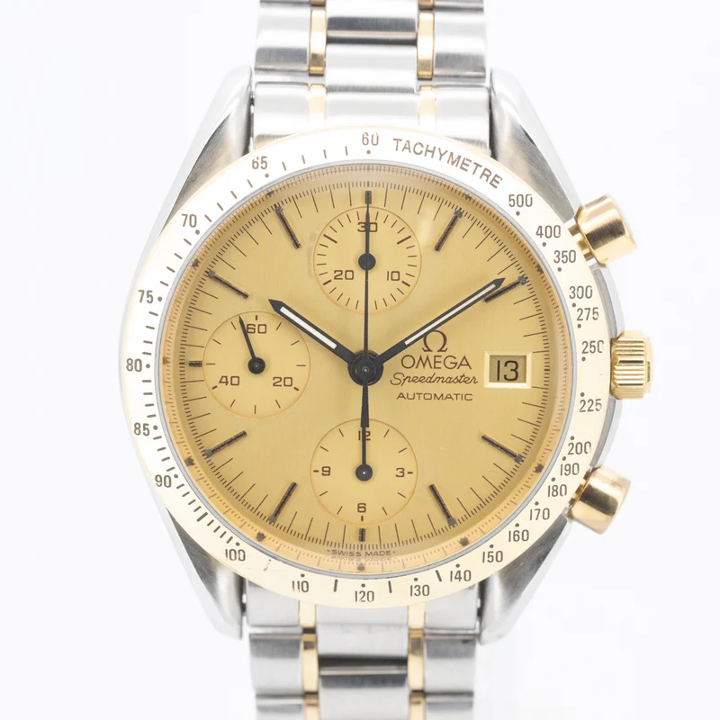 Omega Speedmaster Date 33111000 Edelstahl/Gold Chronograph