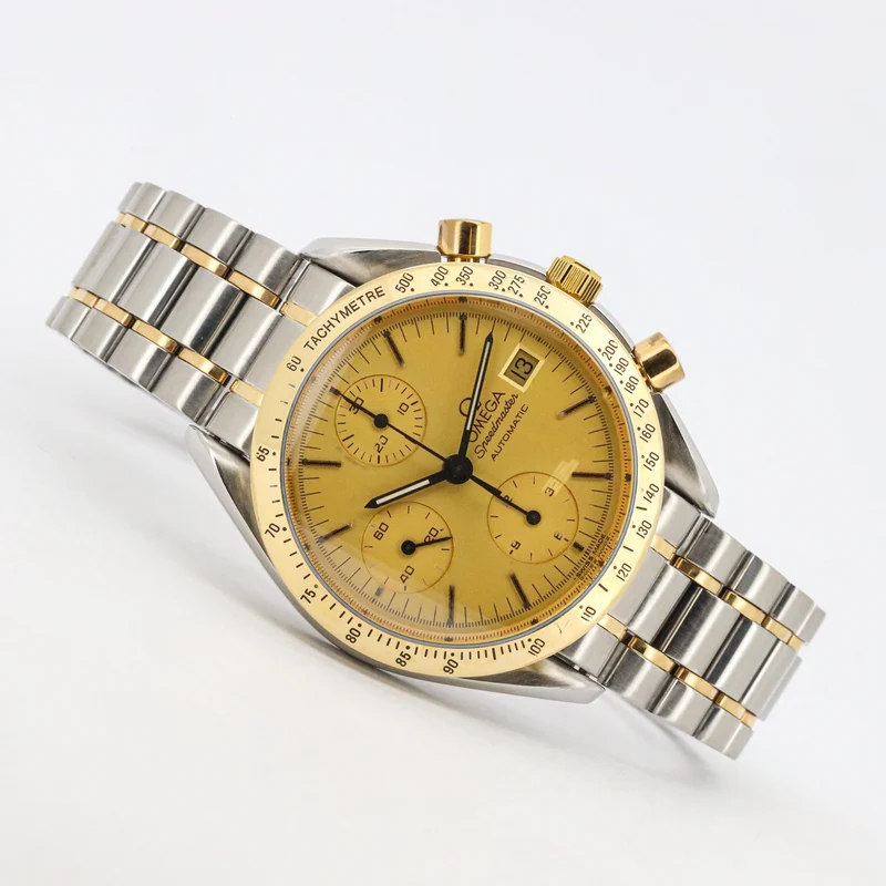 Omega Speedmaster Date 33111000 Edelstahl/Gold Chronograph