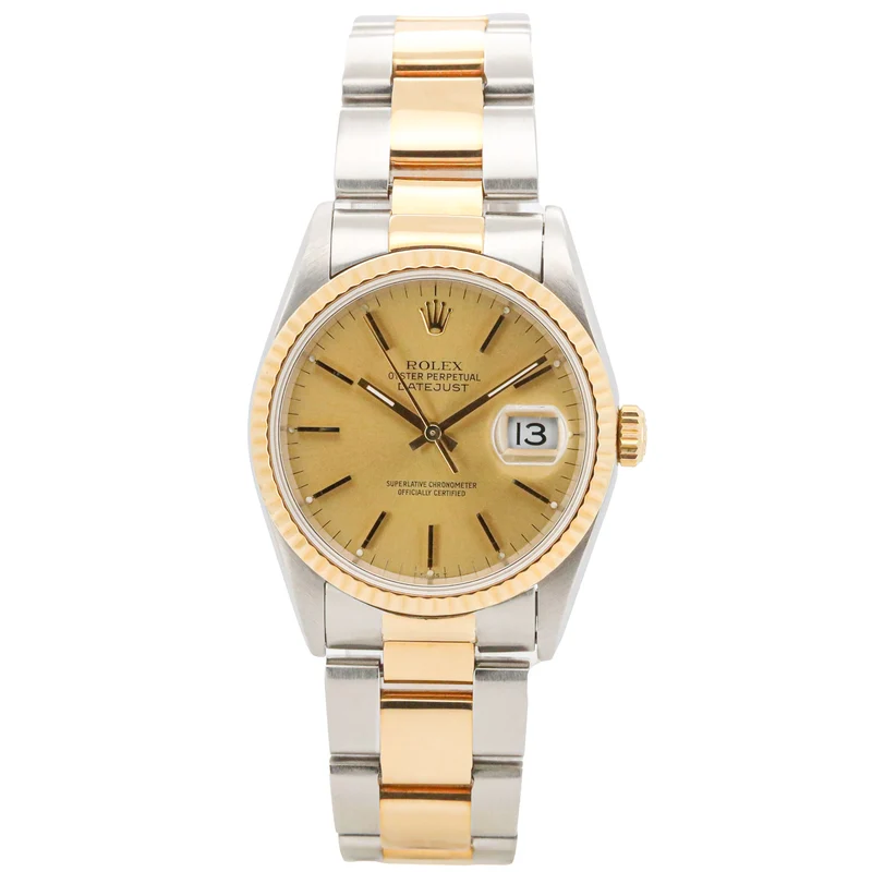 Rolex Datejust 36 16233 Edelstahl/Gold Oyster T-Serie