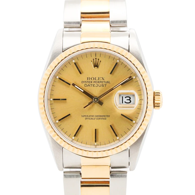 Rolex Datejust 36 16233 Edelstahl/Gold Oyster T-Serie