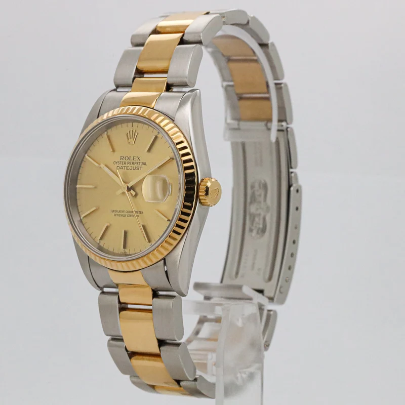 Rolex Datejust 36 16233 Edelstahl/Gold Oyster T-Serie