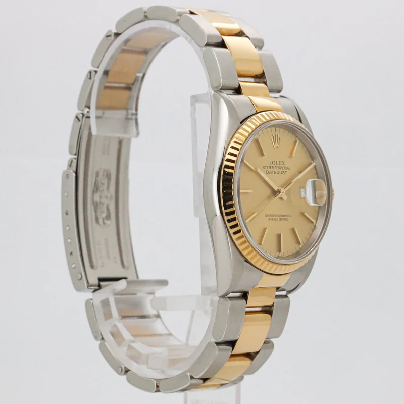 Rolex Datejust 36 16233 Edelstahl/Gold Oyster T-Serie