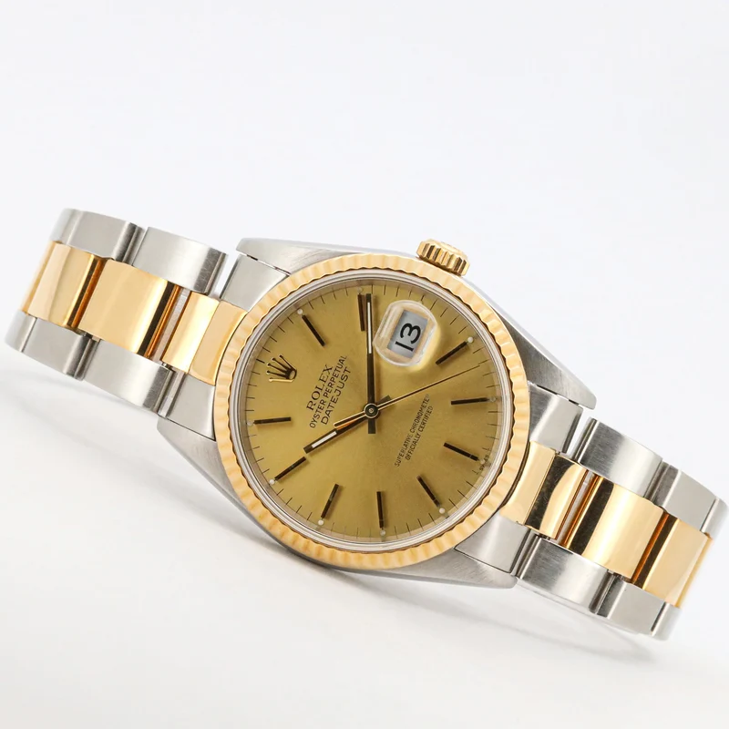 Rolex Datejust 36 16233 Edelstahl/Gold Oyster T-Serie