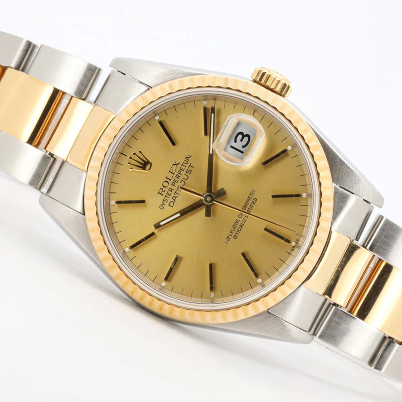 Rolex Datejust 36 16233 Edelstahl/Gold Oyster T-Serie