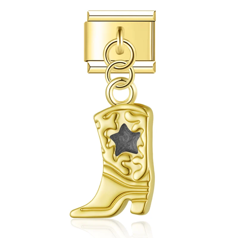 Cowboystiefel Stern Anhänger