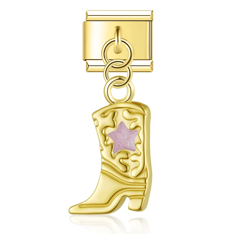 Cowboystiefel Stern Anhänger