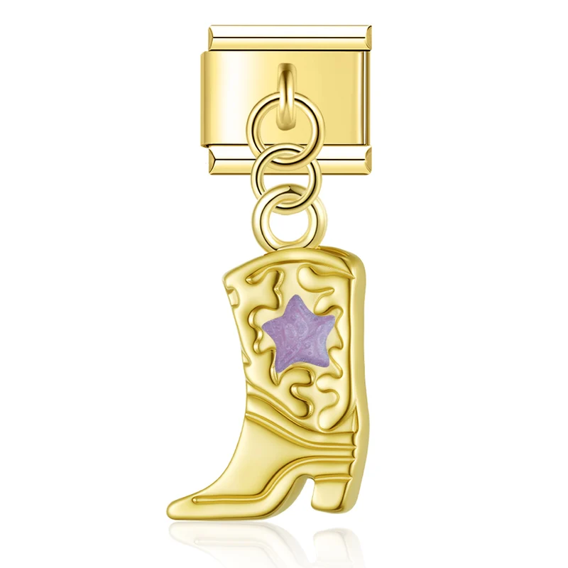 Cowboystiefel Stern Anhänger