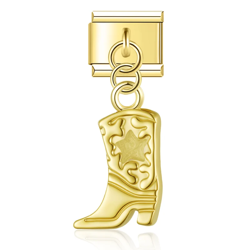 Cowboystiefel Stern Anhänger