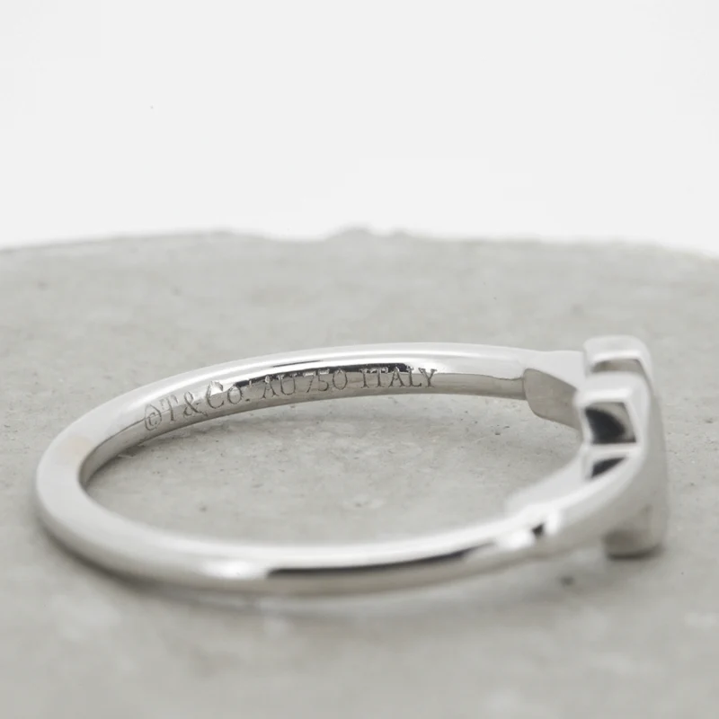 Tiffany & Co T Wire Ring 750/18k 52 1/2
