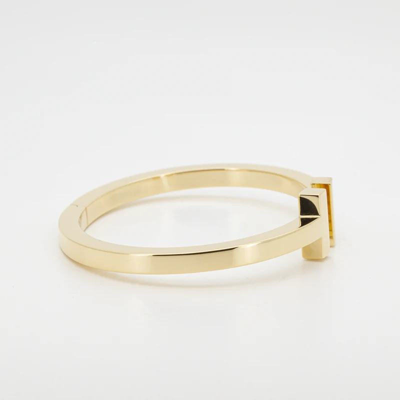 Tiffany & Co T Square Armreif 750/18k Gelbgold
