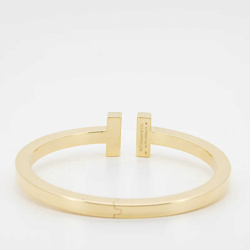 Tiffany & Co T Square Armreif 750/18k Gelbgold