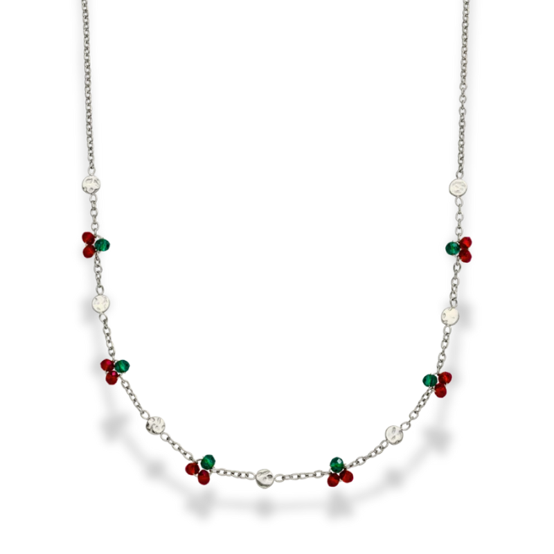 Tiny Cherry Beads Kette 14K Vergoldet