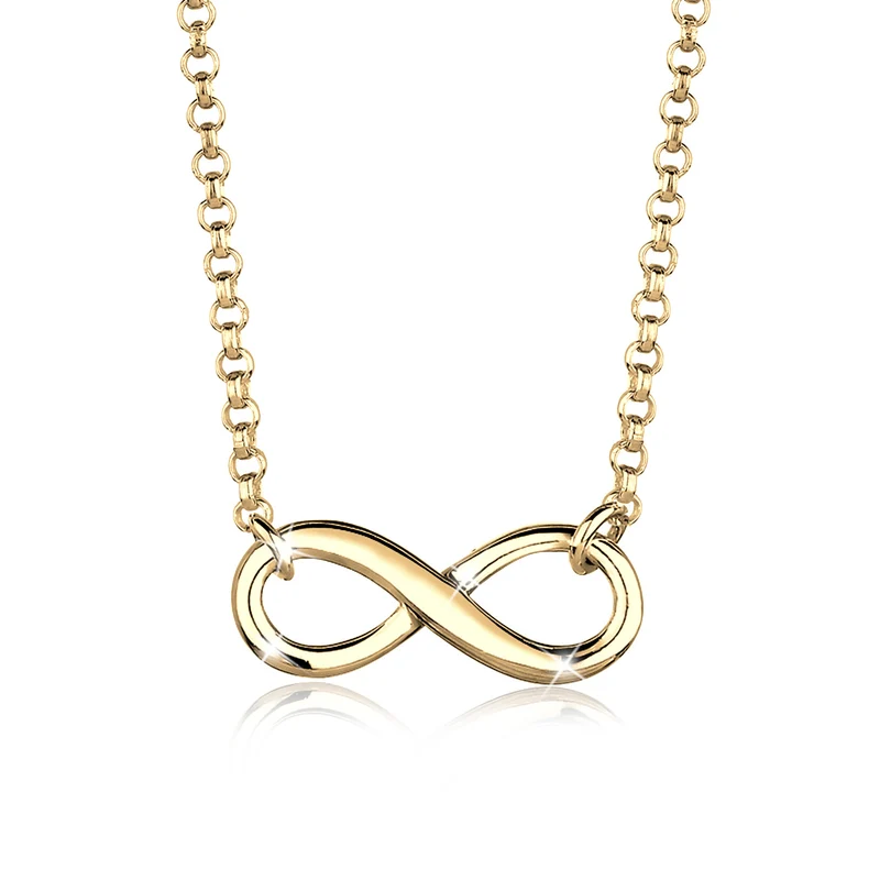Infinity Symbol Choker & Halskette Schmuck Set
