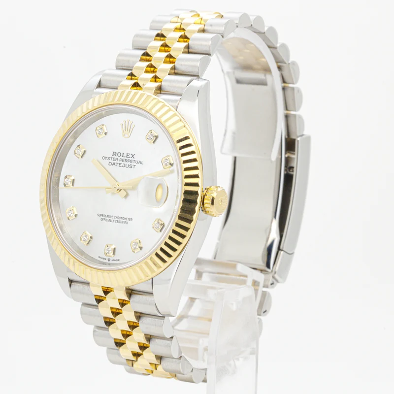 Rolex Datejust 41 126333 Mother of Pearl Dial Jubilee