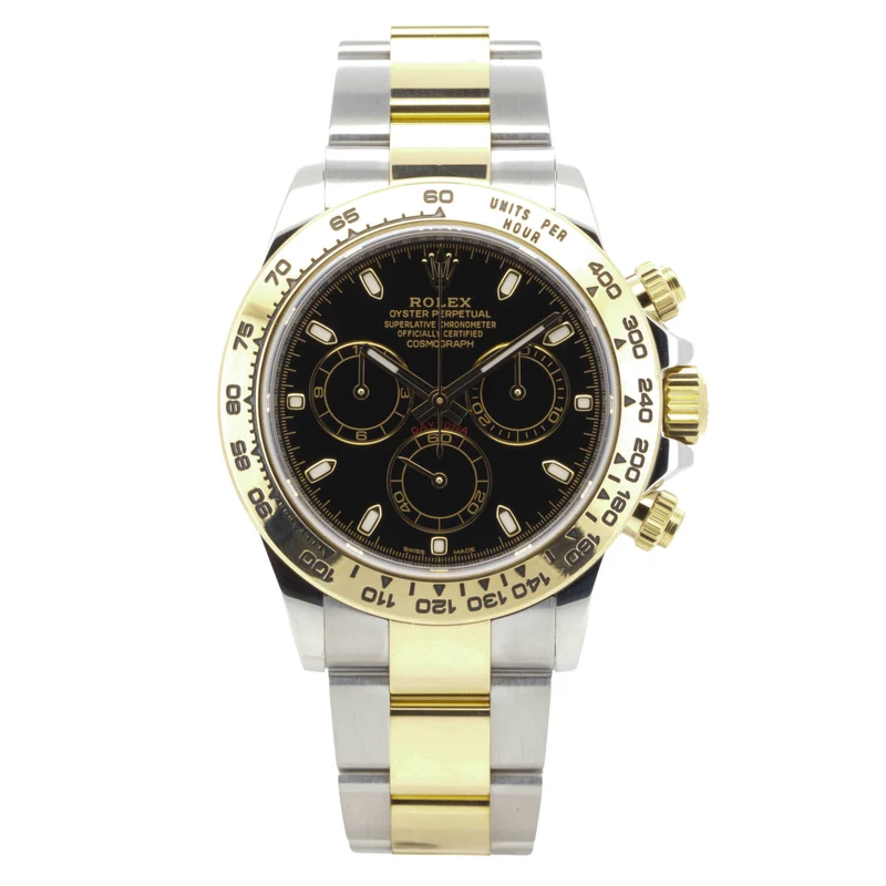 Rolex Daytona 116503 Black Dial Stahl Gold 2019 Full Set