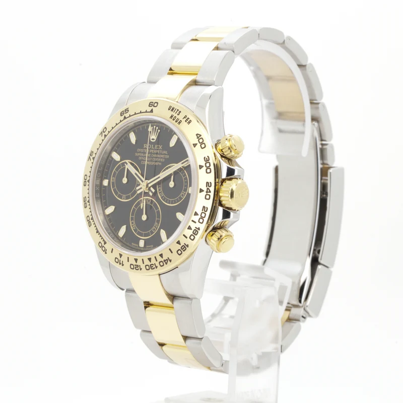 Rolex Daytona 116503 Black Dial Stahl Gold 2019 Full Set