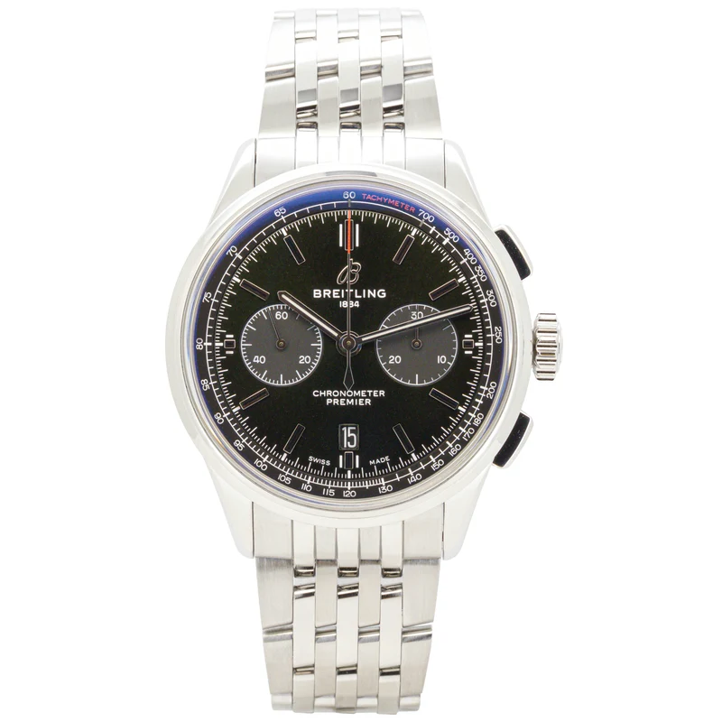 Breitling Premier B01 Chronograph 42mm Green Dial AB0118