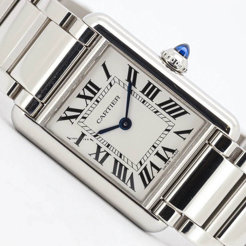 Cartier Tank Must WSTA0051/4322 Edelstahl Quarz 2022 B&P