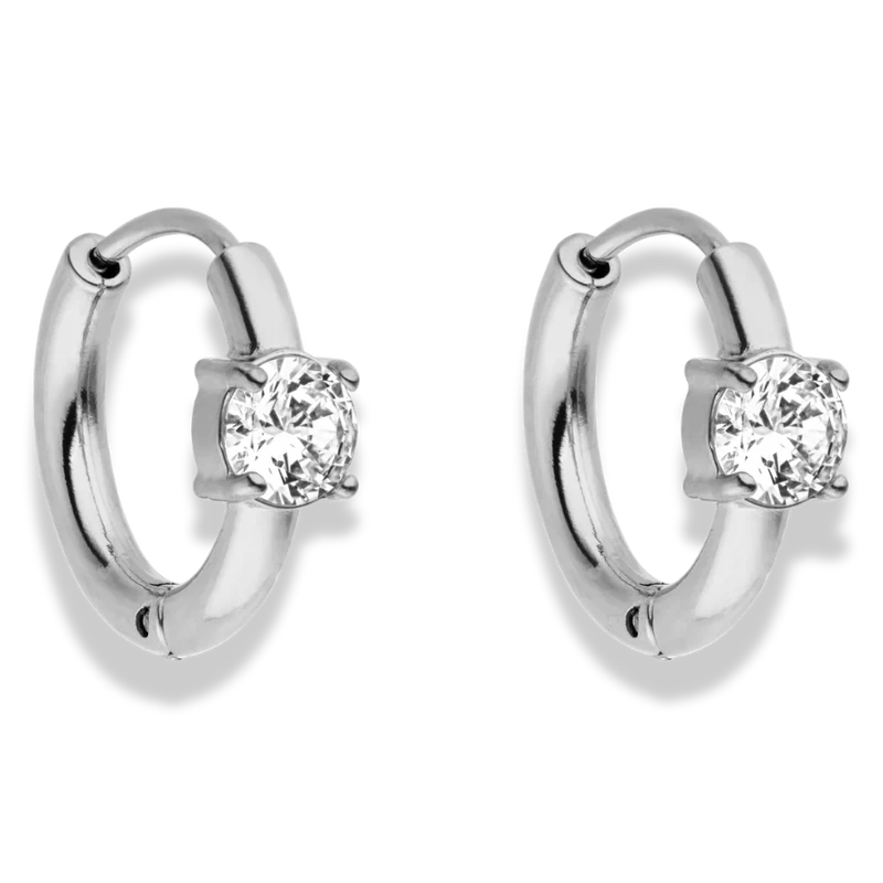 Dainty Elegance Huggie Ohrringe 14K Vergoldet