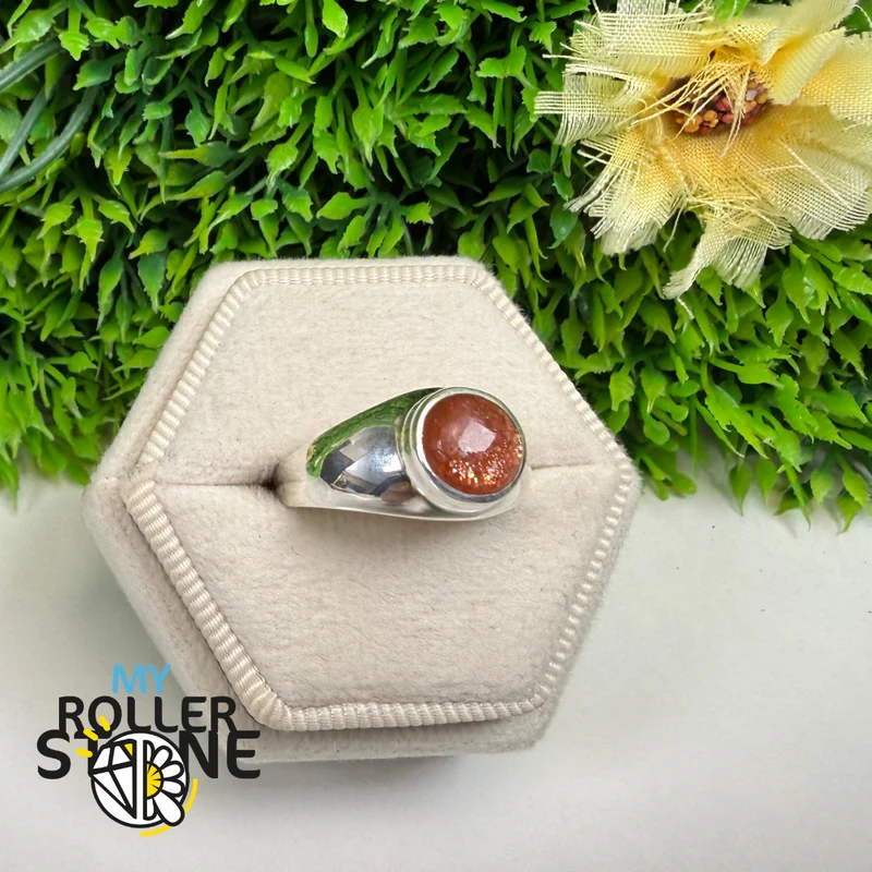 Sonnensteinring aus 925er Sterlingsilber – SNSR1162