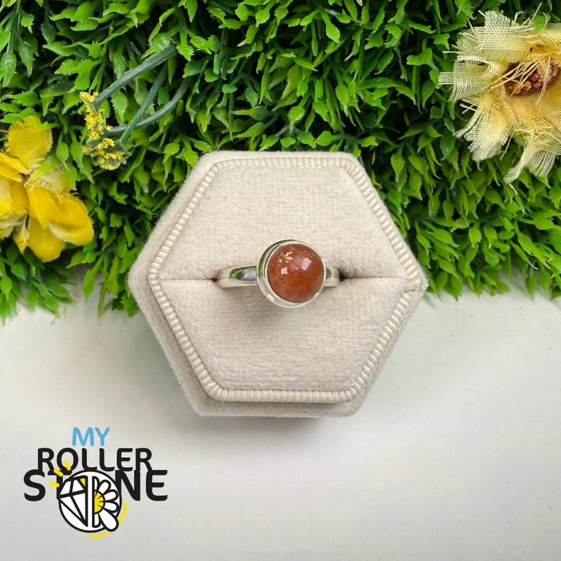 Sonnensteinring aus 925er Sterlingsilber – SNSR1173