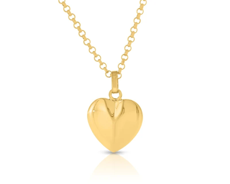 Herz Halskette Gold Kette mit Herzen Geschenk Mutter Oma