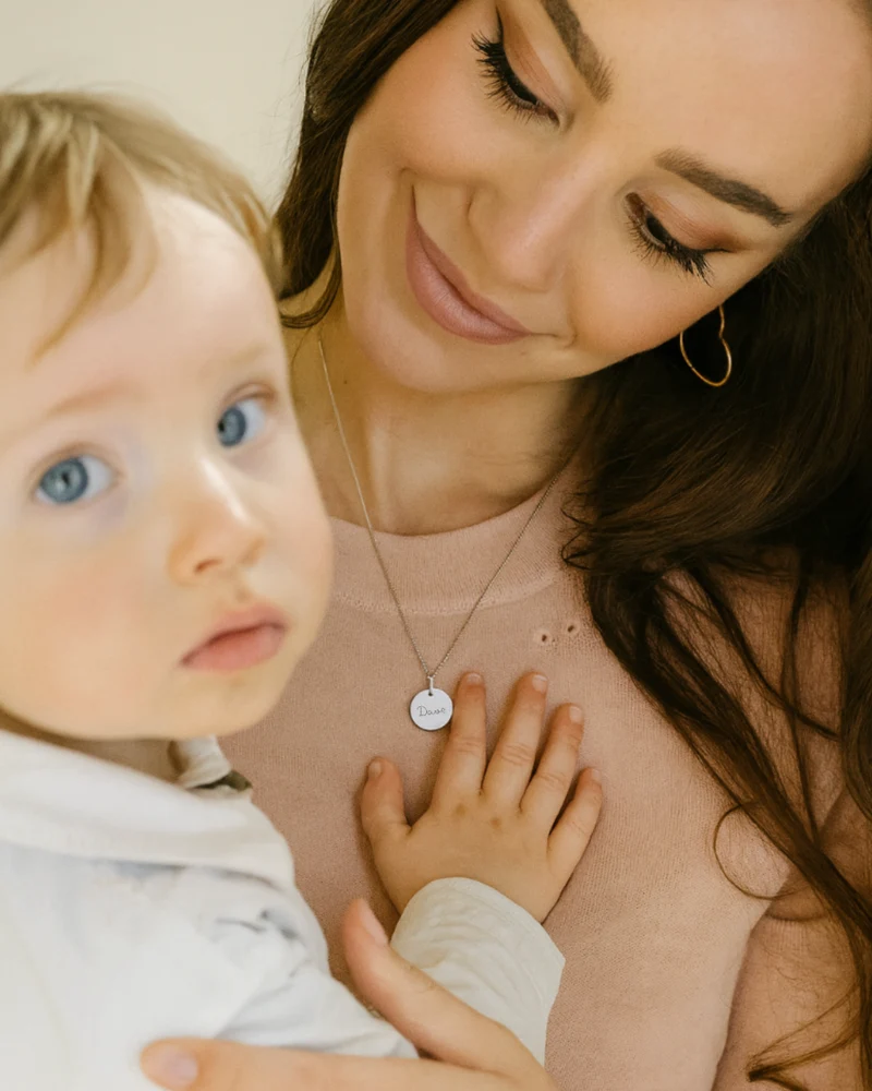 Coin Ketting - Zilver - Gepersonaliseerde Ketting