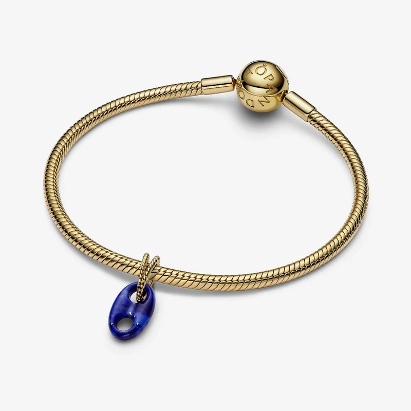 Gold Mariner Link Dangle Charms