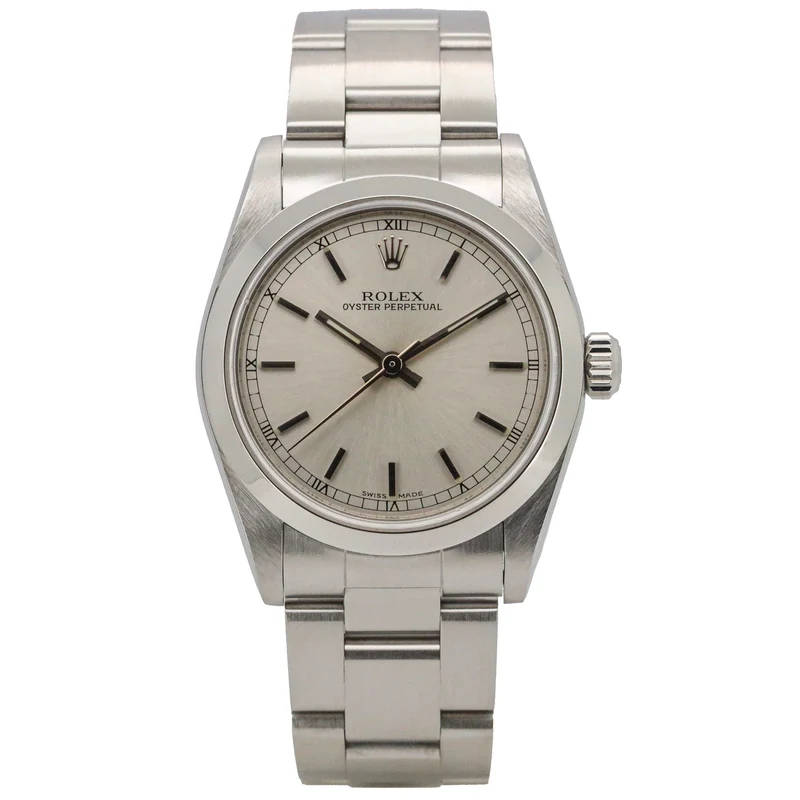 Rolex Qyster Perpetual 31 77080 Edelstahl Full Set LC100