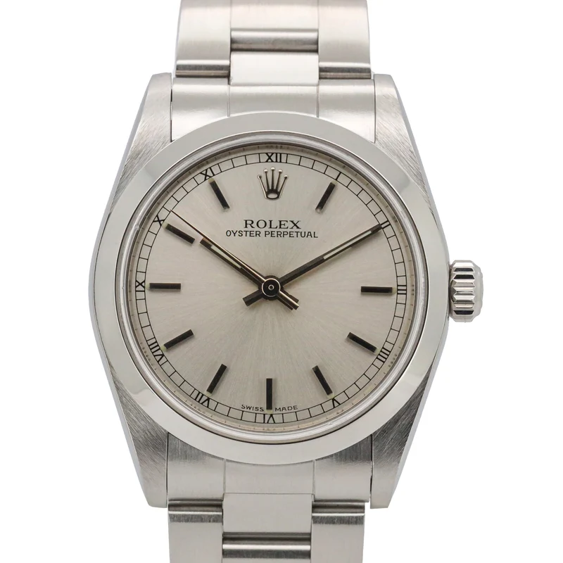 Rolex Qyster Perpetual 31 77080 Edelstahl Full Set LC100
