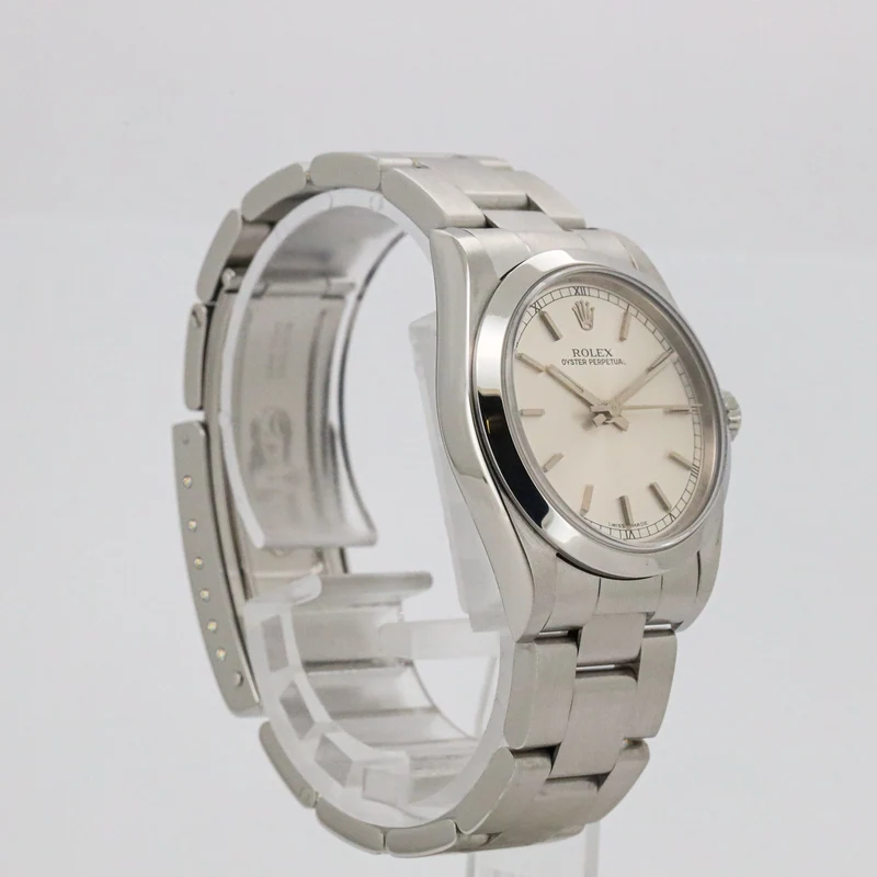 Rolex Qyster Perpetual 31 77080 Edelstahl Full Set LC100