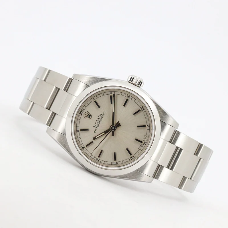 Rolex Qyster Perpetual 31 77080 Edelstahl Full Set LC100