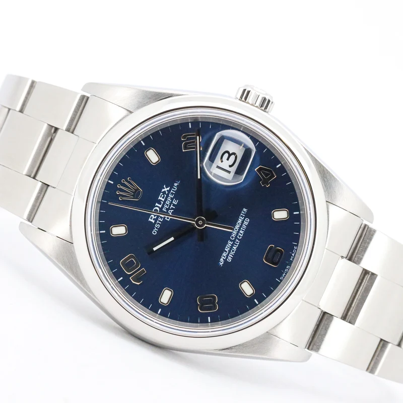 Rolex Oyster Perpetual Date 15200 34mm Edelstahl Automatik